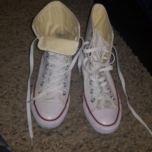 White high top Converse